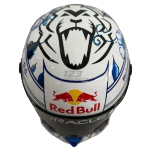 Max Verstappen 2026 Dutch GP F1 replica helmet full size — interior view, collector display model