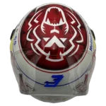 Max Verstappen 2026 F1 replica helmet — top view, collector display model