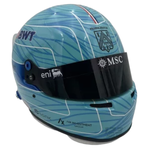 Pierre Gasly 2026 F1 replica helmet full size — front three-quarter view, collector display model