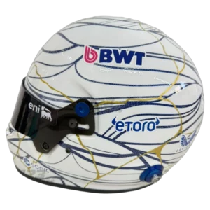 Pierre Gasly 2026 Japanese GP F1 replica helmet full size — interior view, collector display model