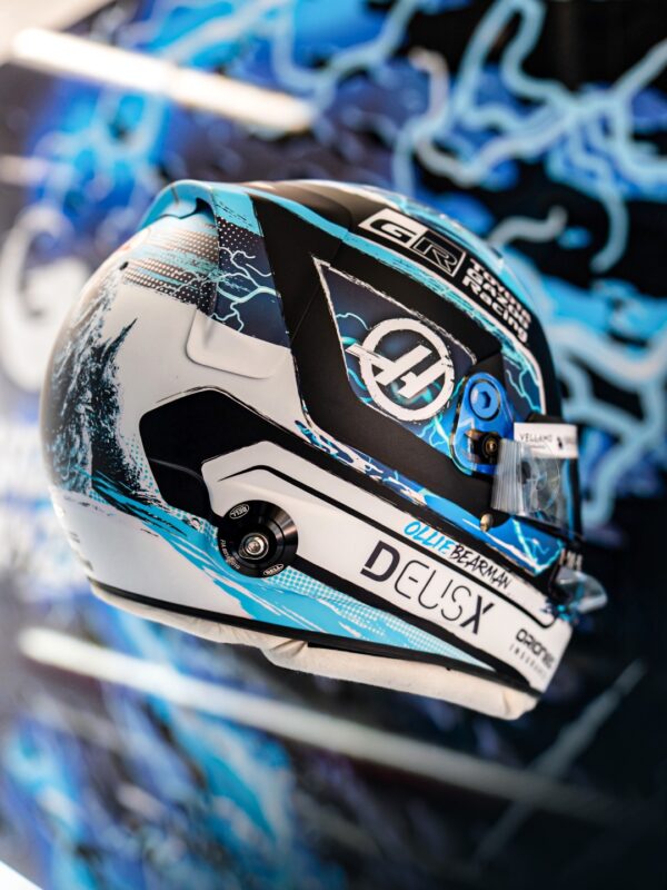 Godzilla Roster Casque Godzilla d'Oliver Bearman, GP des États-Unis 2026