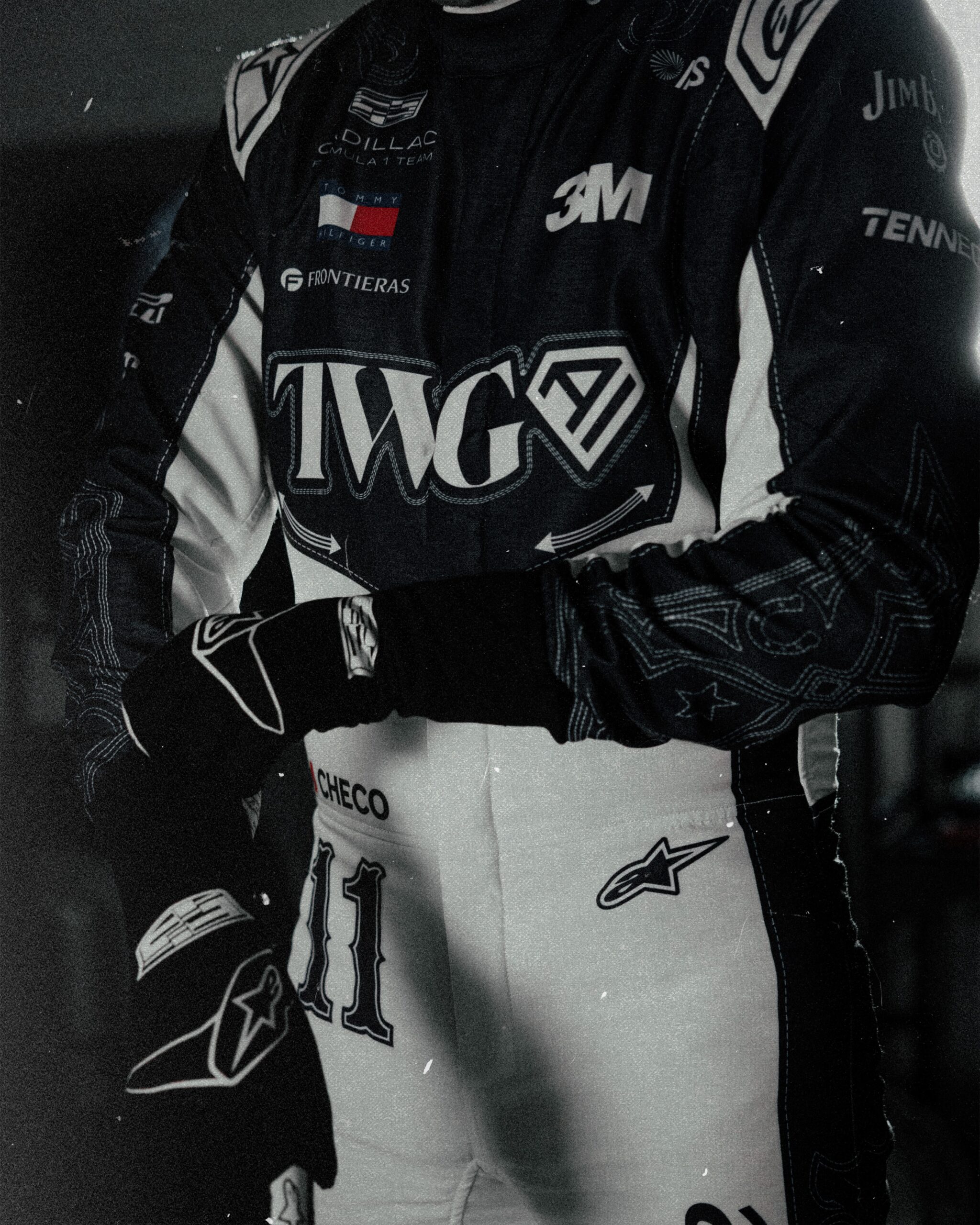 Valtteri Bottas in Cadillac's western-stitched Austin race suit — photo 2