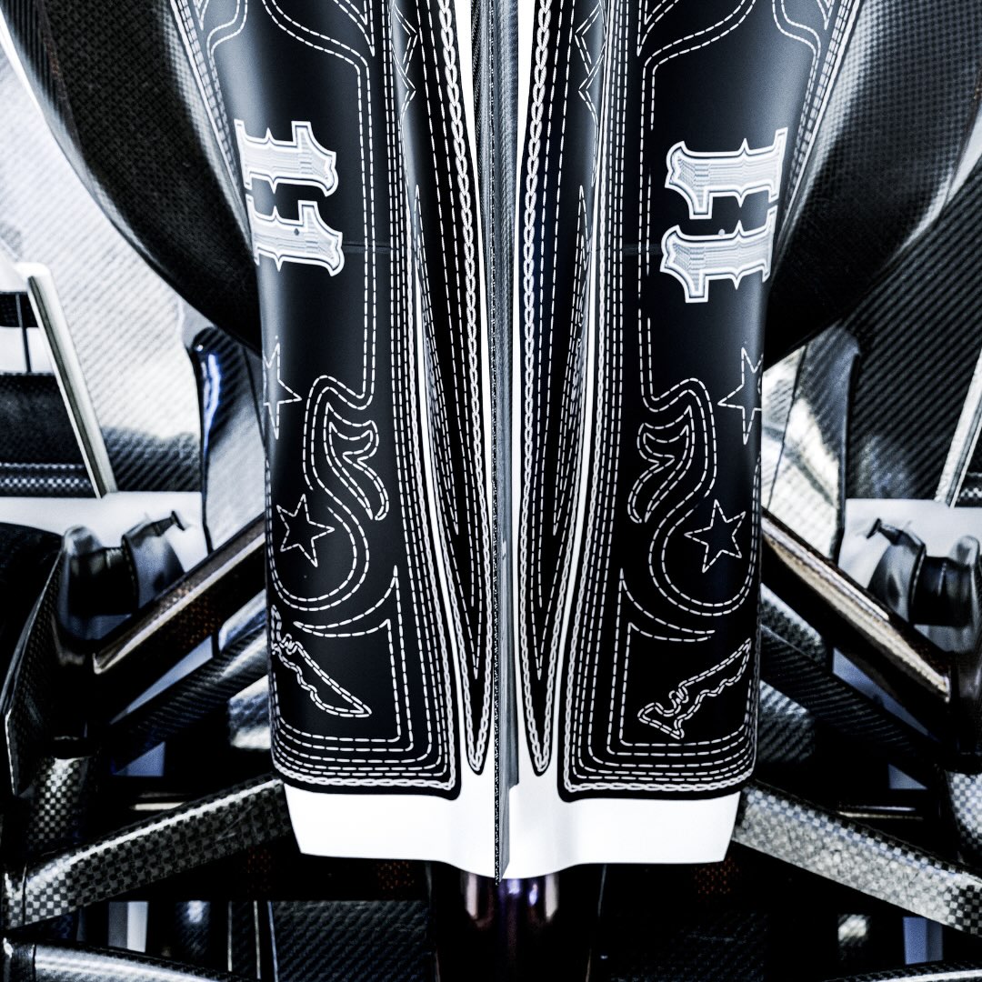 Cadillac's western-stitched Austin livery, created with GM Design — photo 4