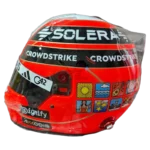 Kimi Antonelli 2026 Monza GP F1 replica helmet — red side view, collector display model