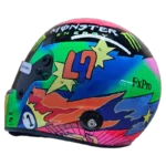 Lando Norris 2026 Spanish GP F1 replica helmet — other side view, collector display model
