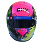 Lando Norris 2026 Spanish GP F1 replica helmet — front view, collector display model