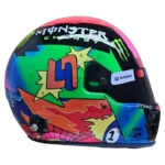 Lando Norris 2026 Spanish GP F1 replica helmet — side view, collector display model